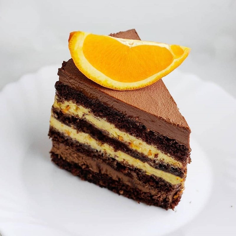 Orange & chocolate cake