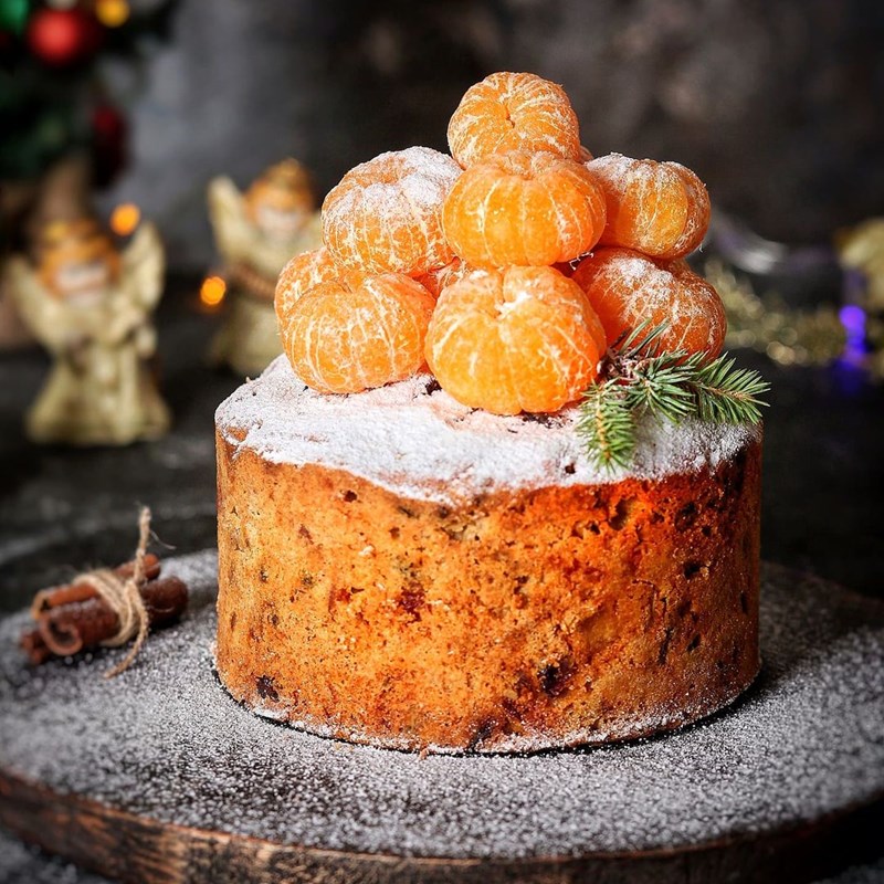 Flavorful orange & rum winter cake