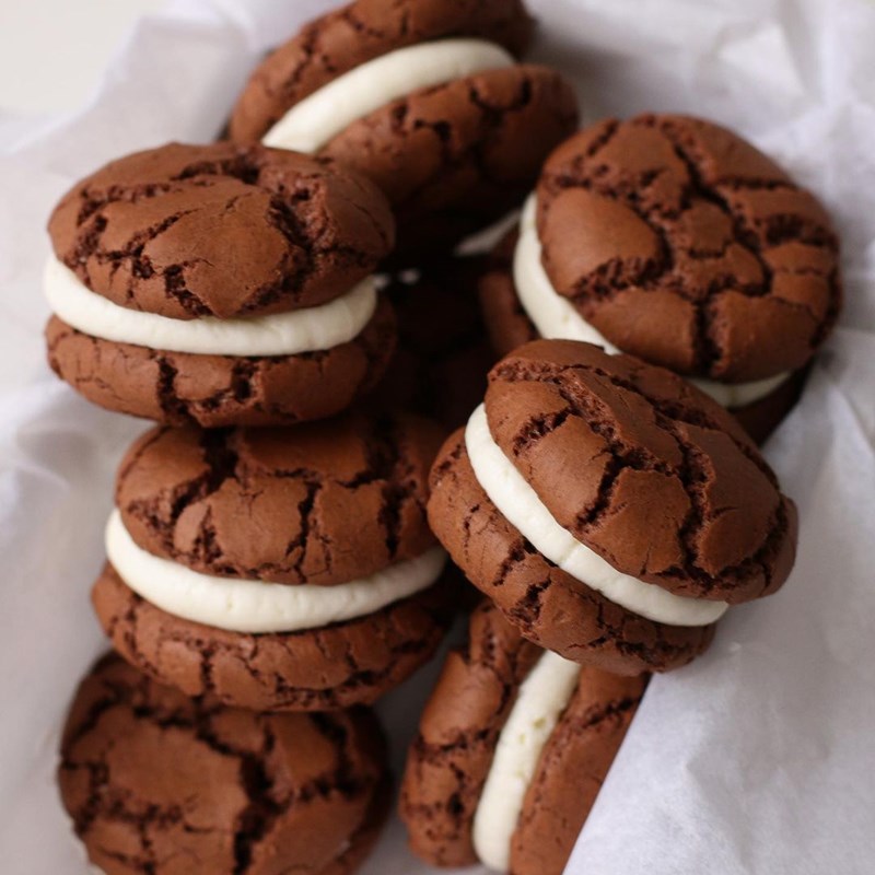 Mega chocolate brownie cookies