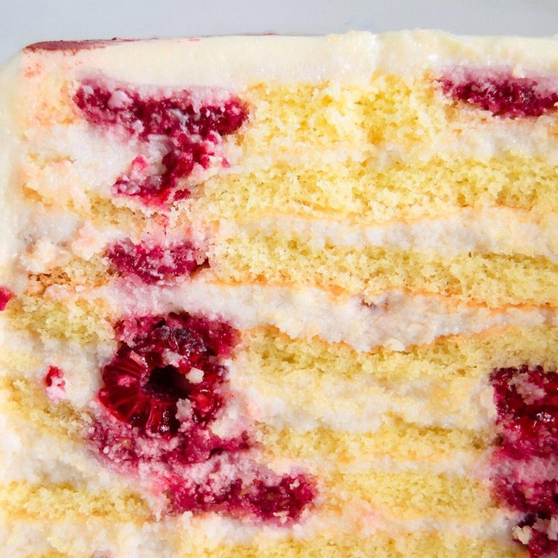 Raspberry Bliss cake