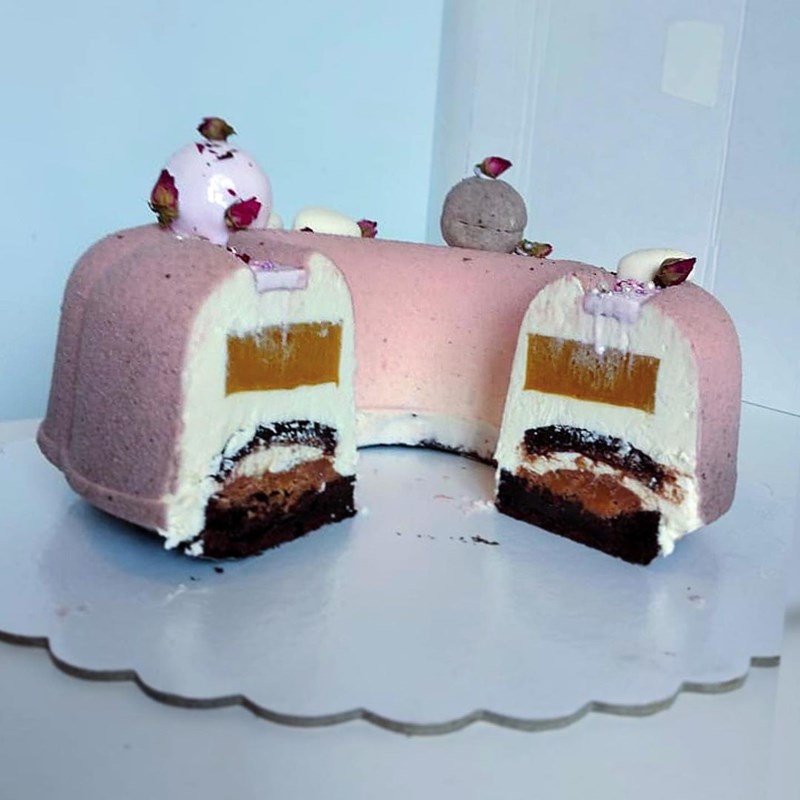 Caprice mousse cake-2