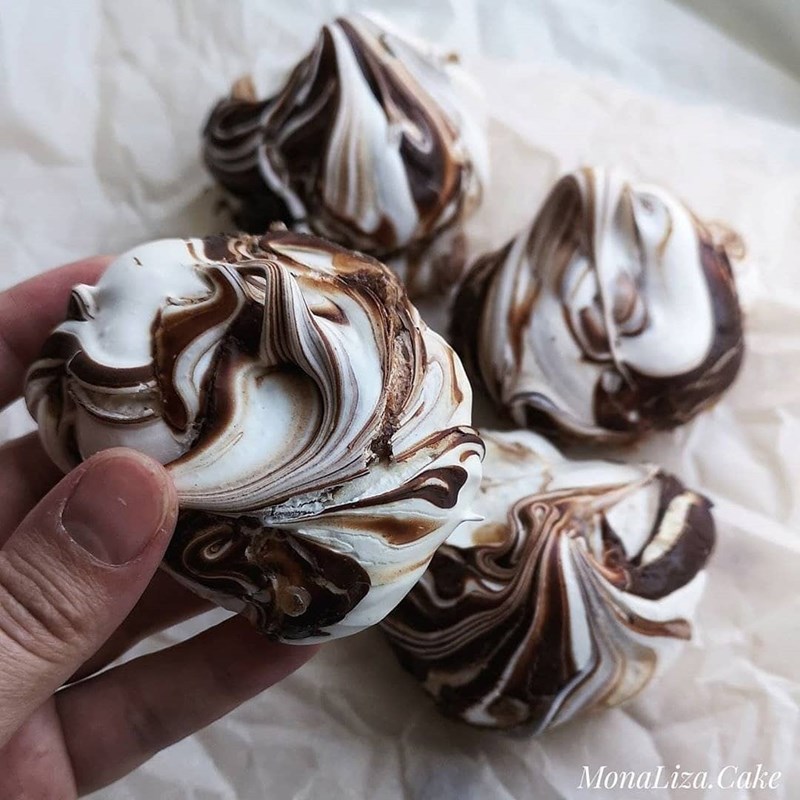 Chocolate meringue-4